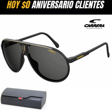 🎁SIN COSTO! CARRERA Champion Black Gold, UV400,HD,4 OBSEQUIOS ANIVERSARIO 🎉