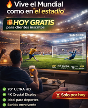 🎁TODO GRATIS!Televisor | 70 pulgadas Crystal UHD 4K Ultra HD | UN70U8000FKXZL