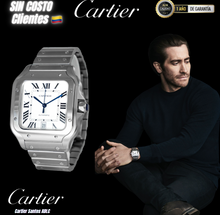 🎁SIN COSTO! Cartier Santos ADLC /Automatic/Calendar/🔥