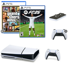 🎁 $0 PS5 Slim 1TB Sony+2Controles+Fc25+GtaV+CargadorDobe