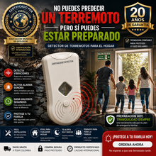 ⚠️ SIN COSTO! Detector Terremotos onda P, alerta 5 Minutos antes QUE SALVAN VIDAS🚨